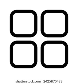 Icono de aplicación. ilustración plana de icono de vector de rebobinado para web