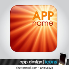 app icon for mobile devices