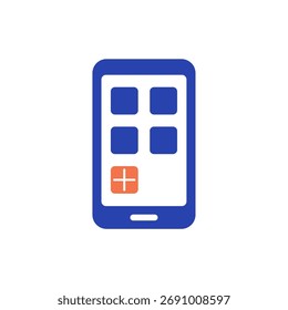 Icono de App Esquema editable Línea de trazo EPS