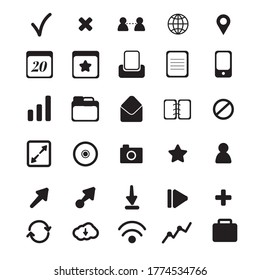 App Icon Set Design Vector 
