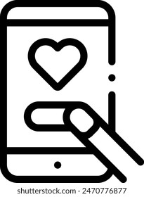 app icon. Thin Linear Style Design Isolated On White Background