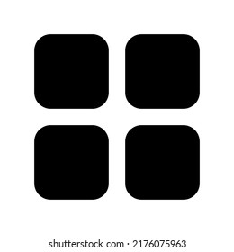Ilustración de diseño de símbolo del vector de icono de aplicación
