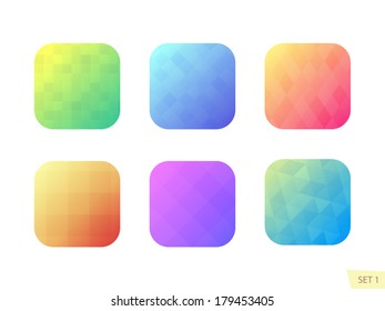 App icons background set