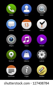 App icons for mobile devices
