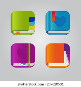 App icons. Notebooks theme.