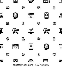 los iconos de la aplicación se realizan sin problemas. Incluido el aprendizaje a distancia, ilustración digital, fuente de noticias, gente creativa, iconos de marketing social. iconos de aplicación para web y móvil.