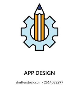 App Interface and Digital Design vector Icon design