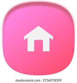 App Interface Home Icon for iOS and Android Design
