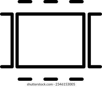 App Interface Slider Outline Icon