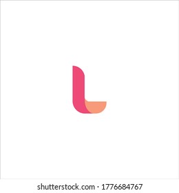 App Letter L Icon Design Vector 