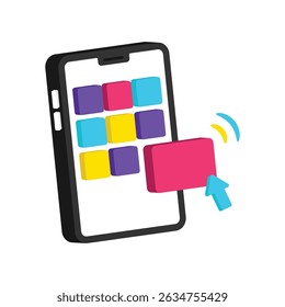 App Optimization Vector style icon. Eps 10 file