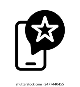 Icono de clasificación de App Ilustración de diseño de símbolo de Vector