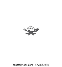 App Restaurant Logo Design Vector