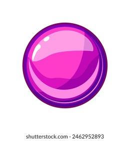 app round game button cartoon. banner download, modern menu, sign kit app round game button sign. isolated symbol vector illustration