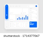 App sidebar menu concept. Wireframes screens. Dashboard UI and UX Kit design. Use for mobile app or website.