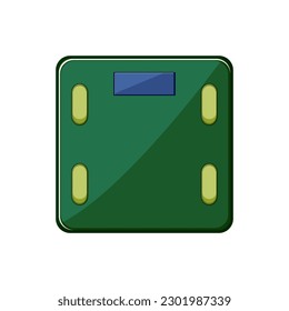 caricatura de app smart weights. marca escalar digital, aplicación para dispositivos de estilo de vida, Smart weights. ilustración vectorial de símbolo aislado