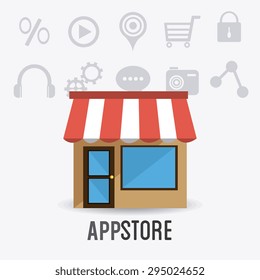 App store digital design, vector illustration eps 10.