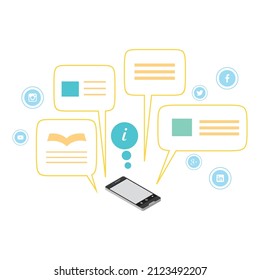 símbolos de aplicación para elemento digital e icono