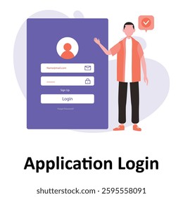 App Wireframe Vector illustration which can easily modify or edit

