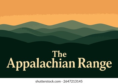 The Appalachian Mountains offer breathtaking scenic views with lush forests and winding trails, perfect for outdoor exploration and hiking