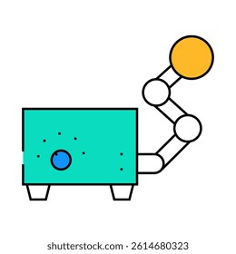 apparatus for uhf therapy line icon vector. apparatus for uhf therapy sign. isolated symbol illustration