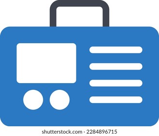 apparatus Vector illustration on a transparent background. Premium quality symmbols. Glyphs vector icons for concept and graphic design. 
