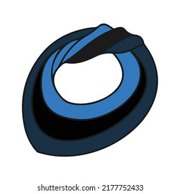 Apparel bandanas or bicycle icon