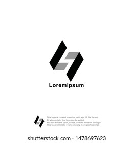 apparel logo template with simple style