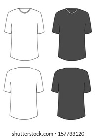 Apparel shirts template t-shirt templates  