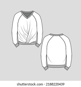 apparel, apparel template, back, black, blank, blouse, boys, button panel, buttons, cad, casual, cloth, clothes, clothing, cuffs, design, detail, drawing, drop, drop shoulder fashion sketch