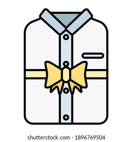 apparel using soft color and filled line style