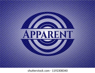 Inherit Emblem Denim High Quality Background Stock Vector (Royalty Free ...