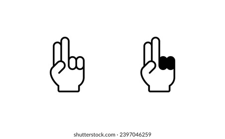 Diseño de icono de apelación con ilustración de fondo blanco