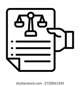 Appeals-Symbollinienstil, Vektorgrafik