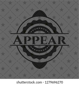 Appear dark icon or emblem