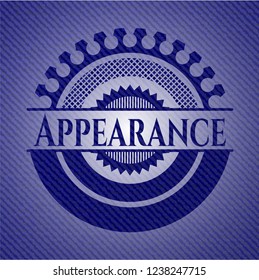 Appearance denim background