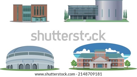Similar – Image, Stock Photo Sports facility of the shielding service