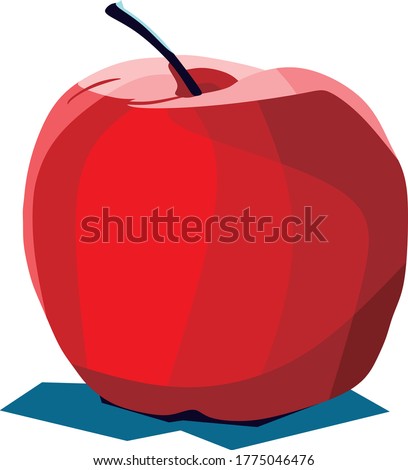 Appel illustration, Vector Design. an art that is very suitable to be applied anywhere Stock photo © 