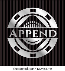 Append silver badge