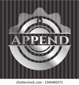 Append silver badge
