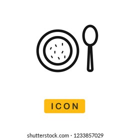 Appetizer vector icon