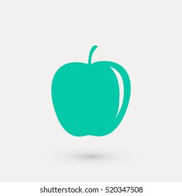 appie icon vector, flat design best vector icon