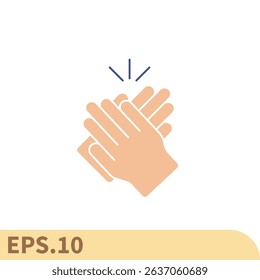 applaud icons  symbol vector elements for infographic web
