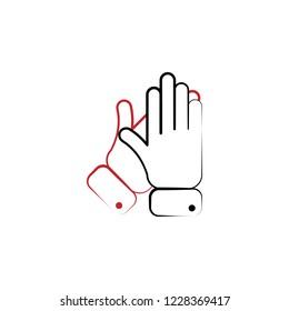 applause 2 colored line icon. Simple colored element illustration. applause outline symbol design from theater set