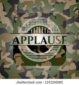 Applause camo emblem