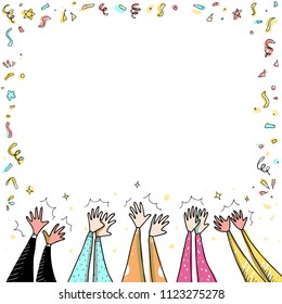 applause hand drawn
