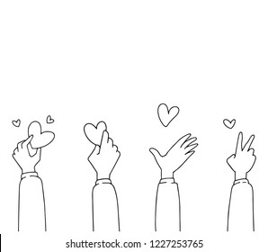 applause hand drawn