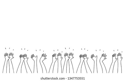 applause hand drawn