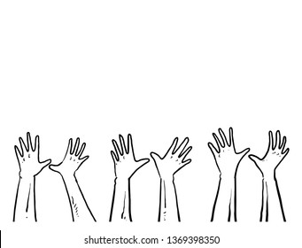 applause hand drawn