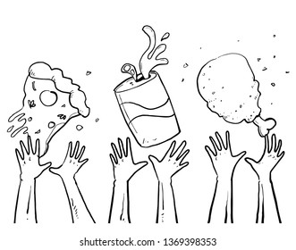 applause hand drawn
